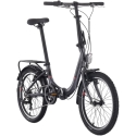 Tabou Fold ECO Bicycle anthracite-red Tabou Fold ECO Bicycle anthracite-red