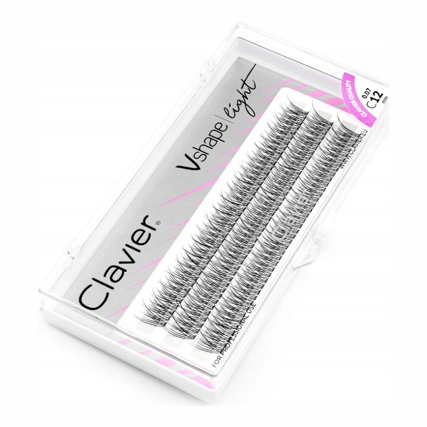 Vshape Light Keyboard 12 mm eyelashes – 2