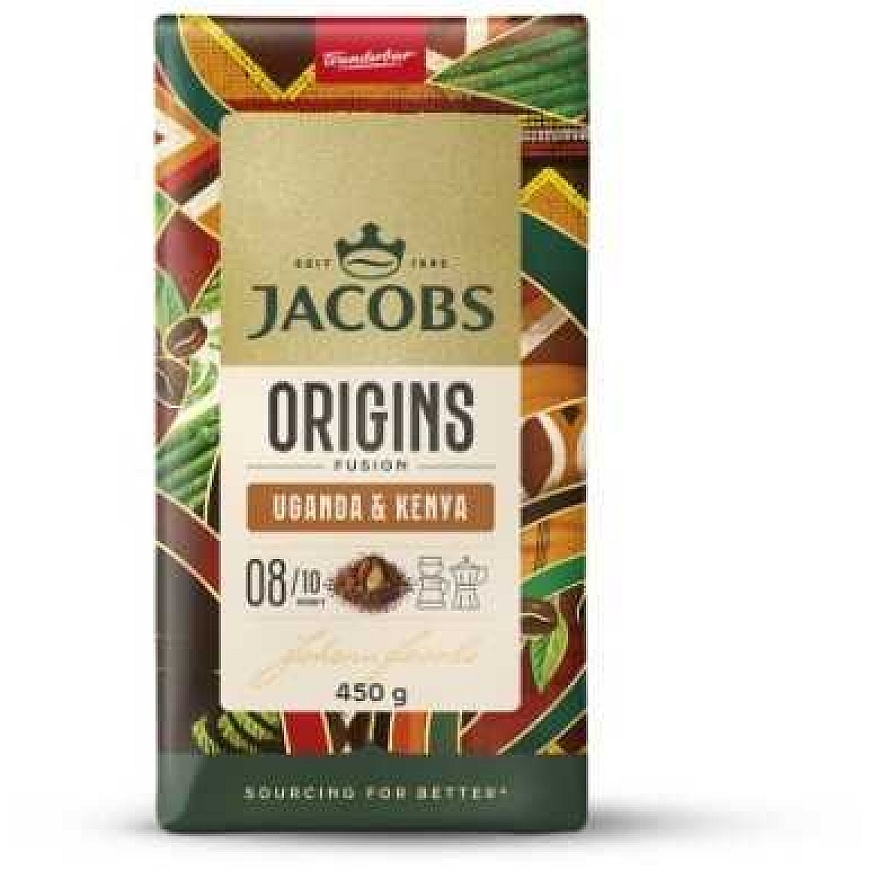 Jacobs Malta kava JACOBS Origins Uganda