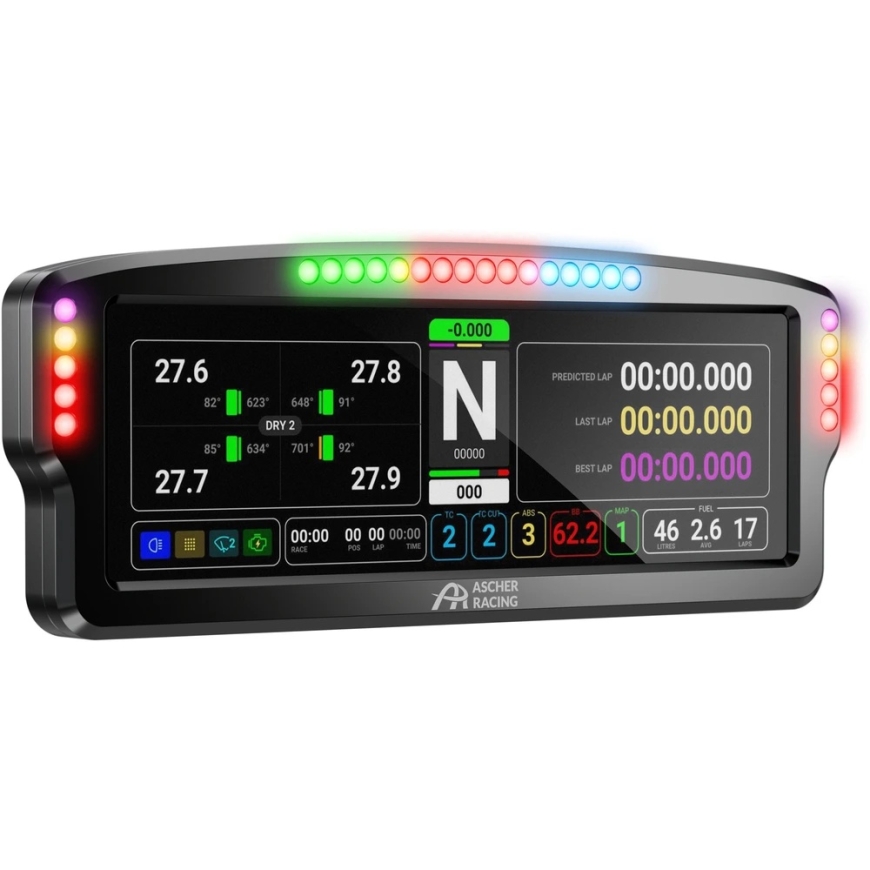 Ascher Racing Vairas Ascher Racing Dashboard