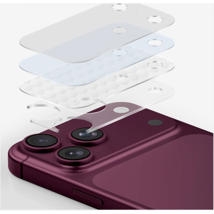 UNIQ Optix Aeroshield Camera Lens Protector for iPhone 18 Pro Max, Clear – 5
