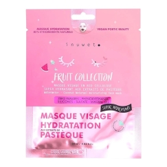Inuwet Fruit Collection Watermelon Hydrating Regenerating & Refreshing Sheet Mask Face Day & Night, 30 ml