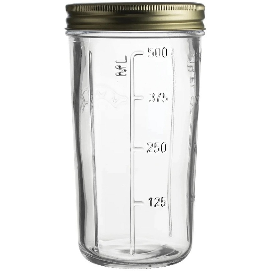 Plataus kampo konservavimo stiklainis 0,5 l / Kilner – 4