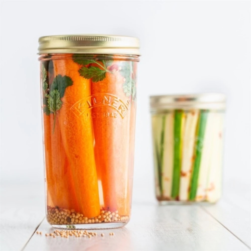 Plataus kampo konservavimo stiklainis 0,5 l / Kilner – 5