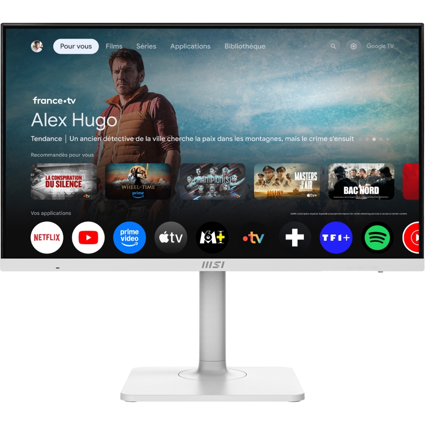 MSI Modern MD272UPSW monitori 68,6 cm (27") 3840 x 2160 pikseļi 4K Ultra HD Balts