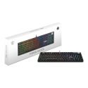 MSI FORGE GK320 RED keyboard Gaming USB QWERTY US International Black MSI FORGE GK320 RED keyboard Gaming USB QWERTY US International Black