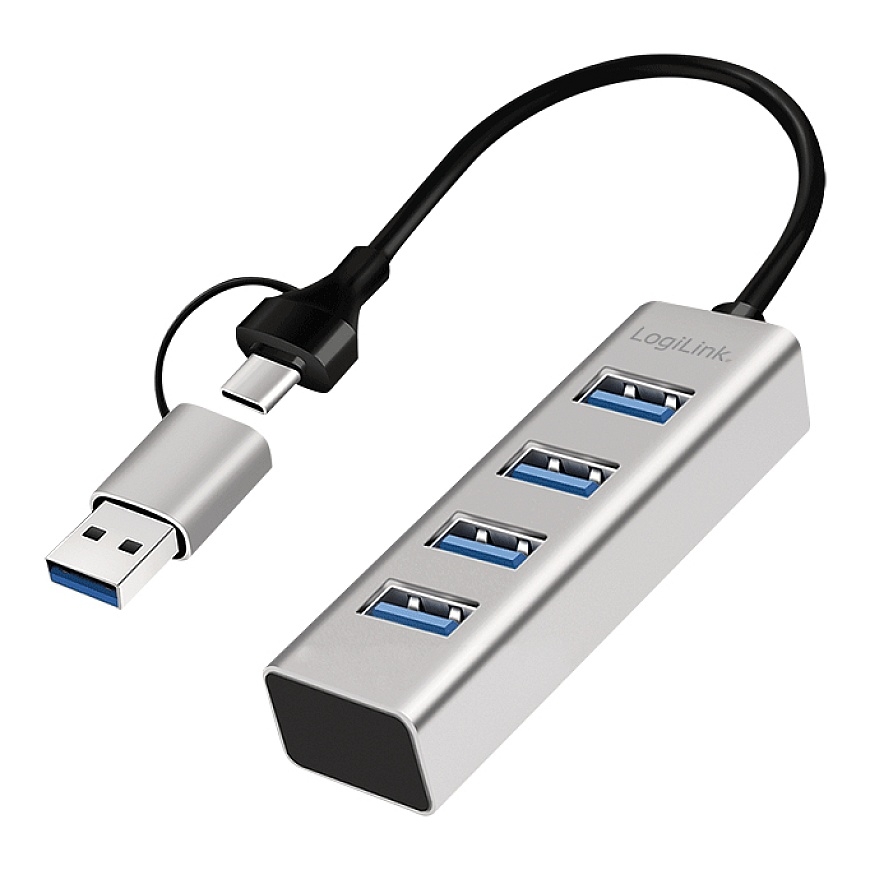 LogiLink UA0455 interfeisa centrmezgls USB 3