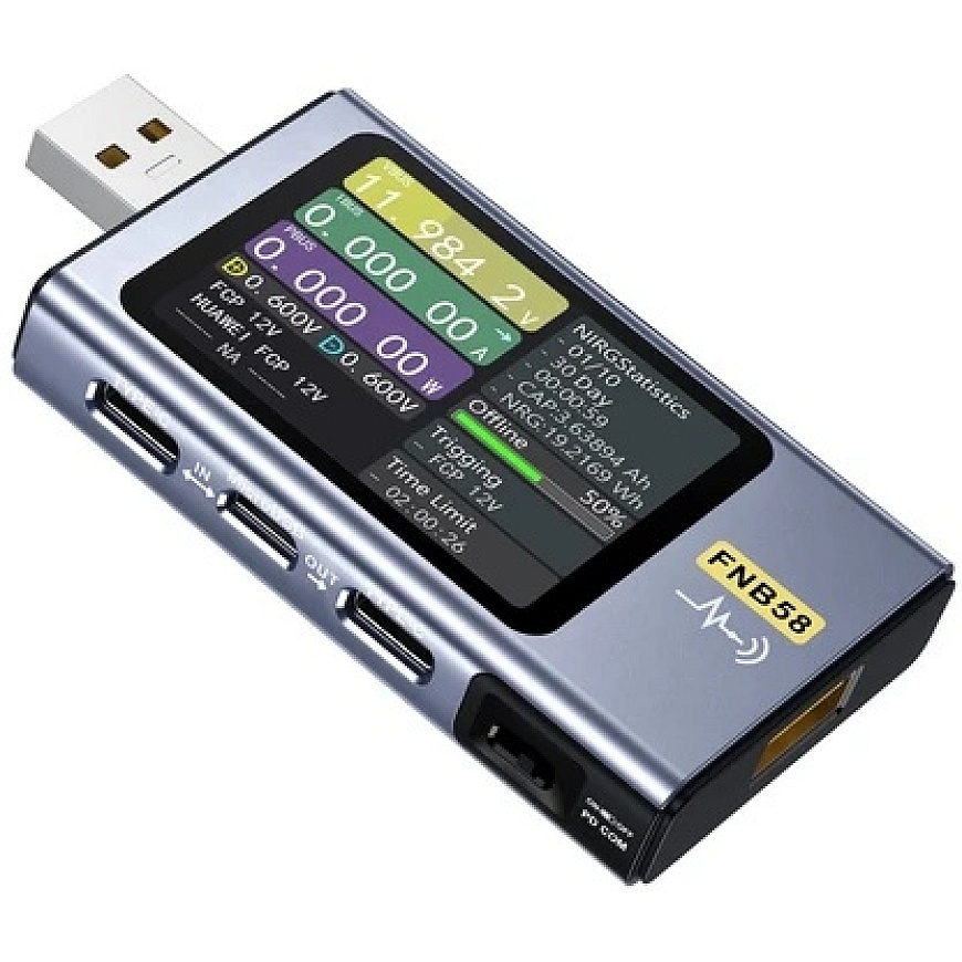 Bluetooth USB-tester 140W FNIRSI FNB58
