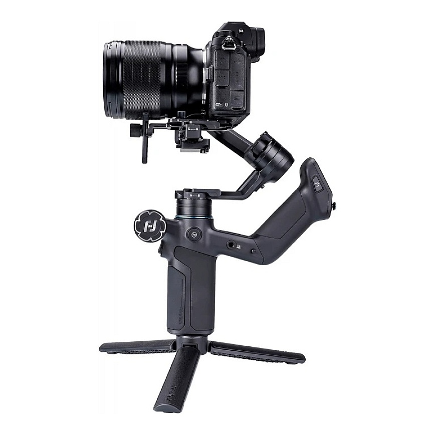 Feiyu Tech Camera Stabilizer - FeiyuTech Scorp 3 Mini Pro Gimbal 2 Kg Payload with Touch Screen Black