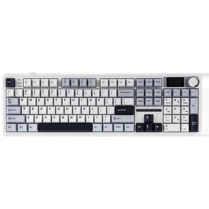 AULA Klaviatūra Aula F108 PRO (Balta/Melna)