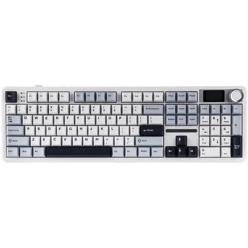 Aula F108 PRO Keyboard (White/Blue) – 5