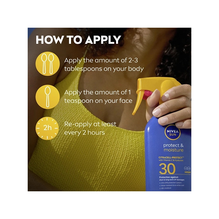 Nivea Sun Sensitive Purškiklis Solar Spf30, 250 ml – 2