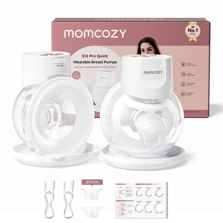 MOMCOZY DVIGUBS NEŠIOJAMAS BEZVADU PIENTRAUKIS
