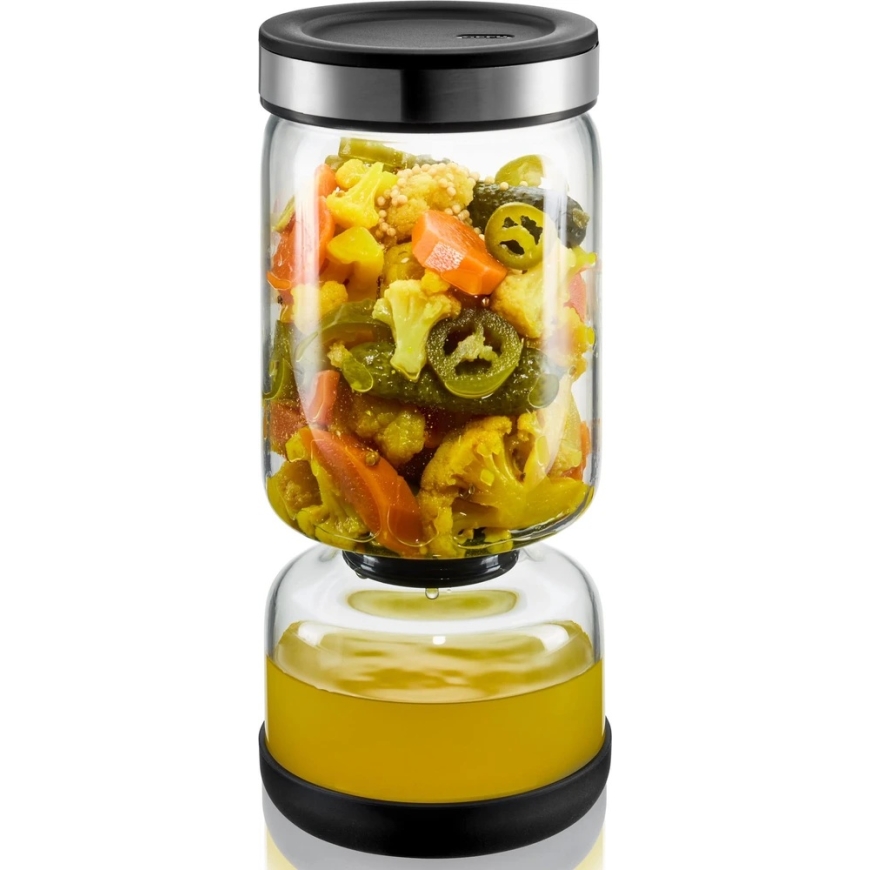 GEFU LAVINA Drip-free container in the shape of a clepsydra - 1.3 l