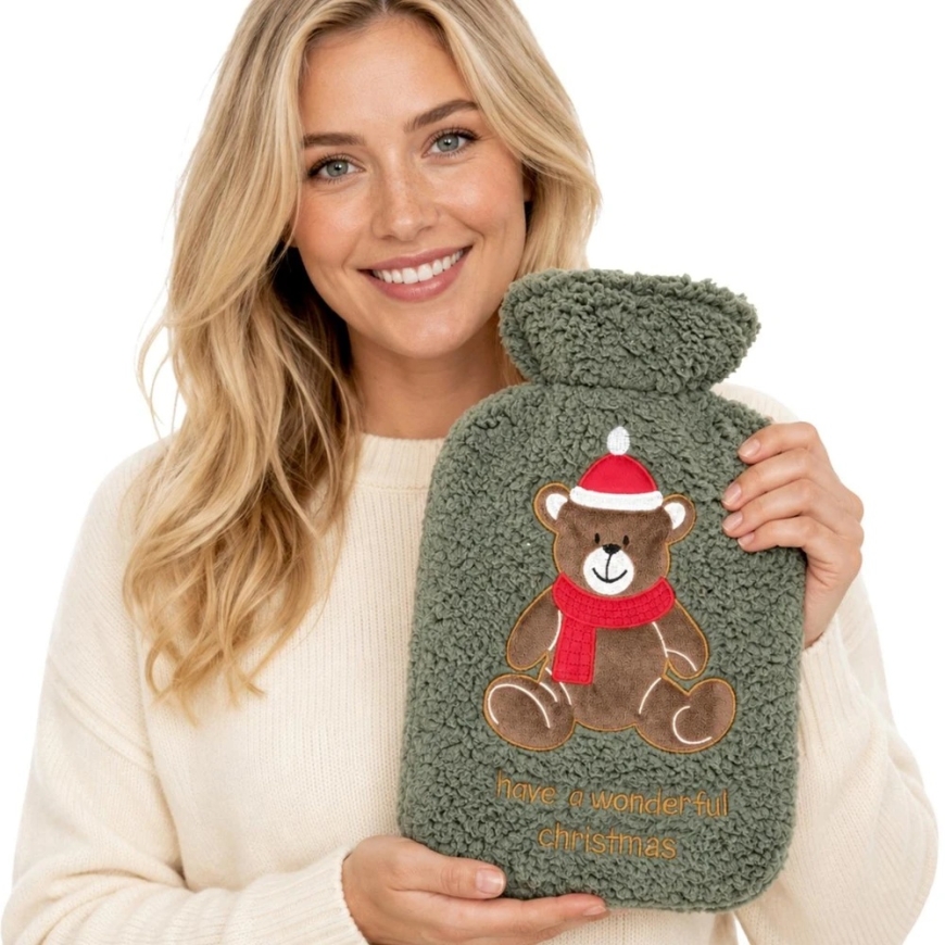 Koopman Gumijas Termofors XMAS 2L zaļš