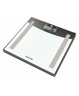 Salter 9137 SVWH3R Silver White Glass Analyser Scale