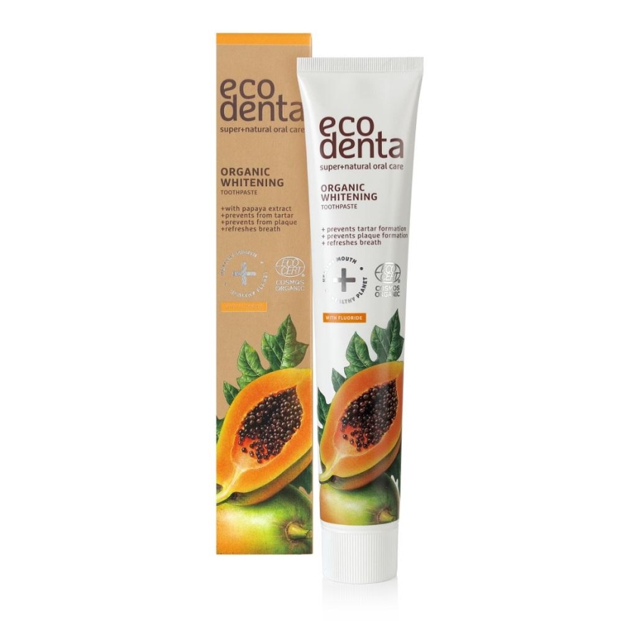 Ecodenta Organic Whitening Dantų balināšanas zobu
