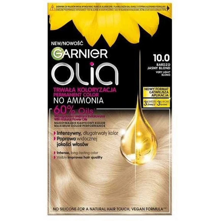 Garnier Olia permanent color 10.0