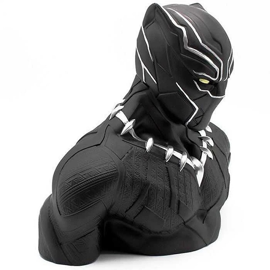 Semic Studio Marvel Comics Deluxe Чёрная Пантера Ваканда копилка бюст 20 см – 3