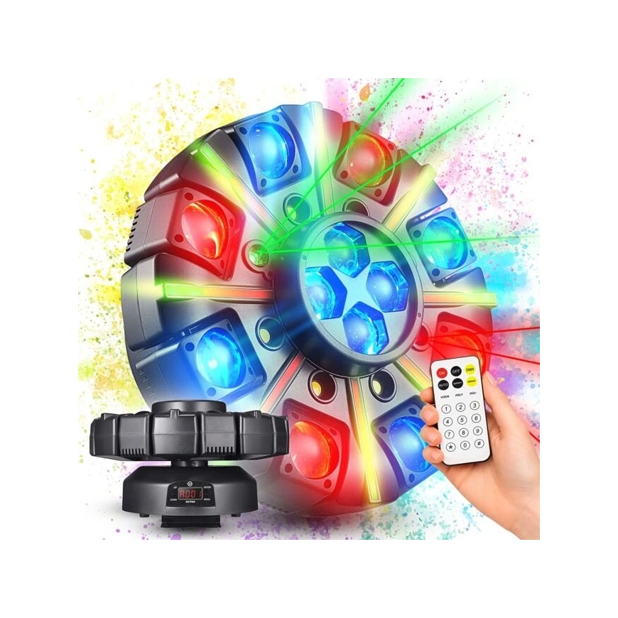 LIGHT4ME OCTOS multi-effect lighting device