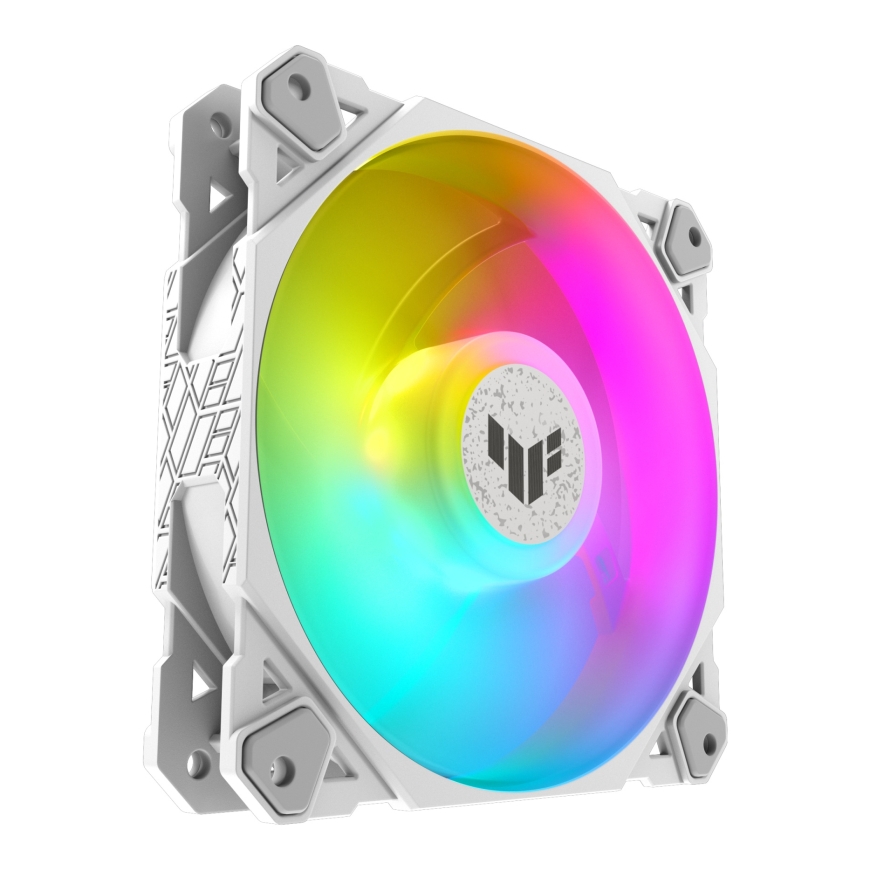 ASUS TUF GAMING TF120 ARGB WHITE EDITION Корпус компьютера Air cooler 12 cm Белый 1 шт – 2