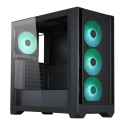 Silentware "Flow 110 A-RGB" (black, tempered glass)