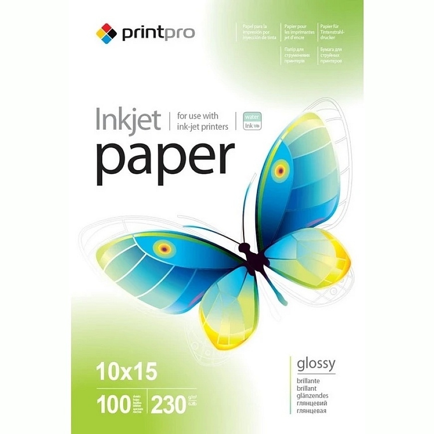 ColorWay fotopapīrs PrintPro spīdīgs 230g/m2, 10x15cm