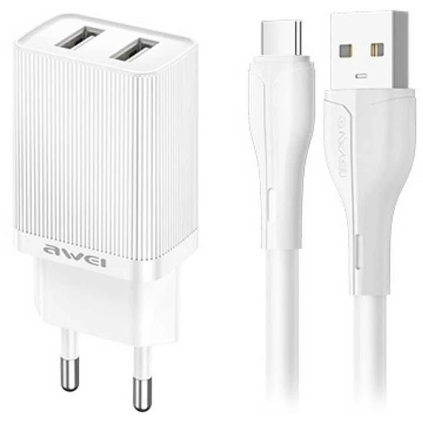 AWEI Lādētājs Awei C15T-EU 10W 2xUSB-A