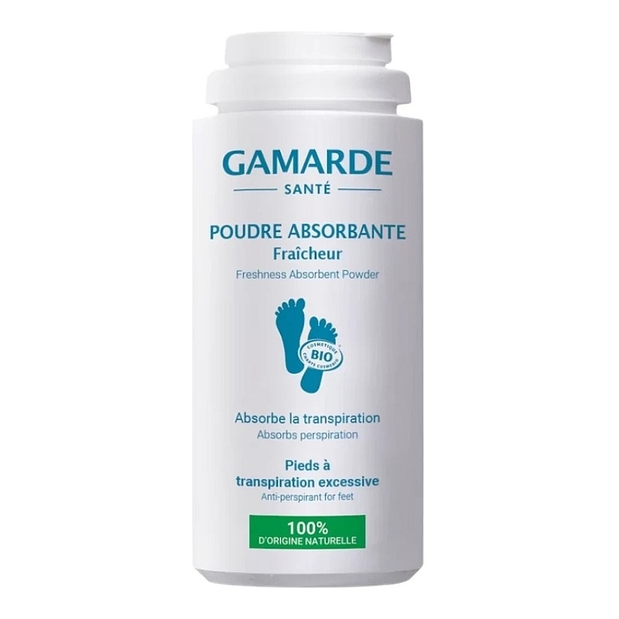 Gamarde Bio Foot Powder for Sweating, 35 g