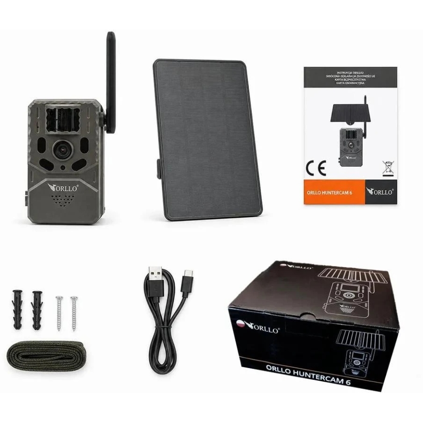 Trail Camera - Orllo Huntercam 6 SIM with Solar Power Supply – 2