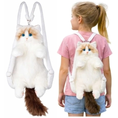 Lean Toys Plush Backpack 50 cm
