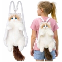 Lean Toys Plush Backpack 50 cm Lean Toys Plush Backpack 50 cm