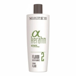 Selective Professional KERATIN TAMING FLUID Ilgalaikio plaukų tiesinimo priemonė 500 ml