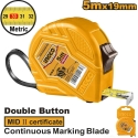 Ingco HSMT083521E рулетка 5м х 19мм Ingco HSMT083521E рулетка 5м х 19мм