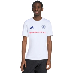Vyrišie adidas England 26 Jersey marškinēli balti KH2309 (S)