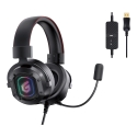 Conceptronic ATHAN02B kõrvaklapid ja peakomplekt Kõrvaklapp Juhtmega ühendatud Peavõru Mängimine USB tüüp A Must