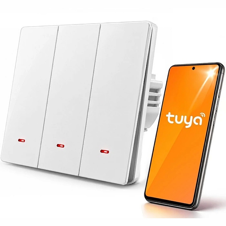 Qoltec ŁĀCZ.3-KAN.ŚVIATĻA WI-FI Balts QOLT
