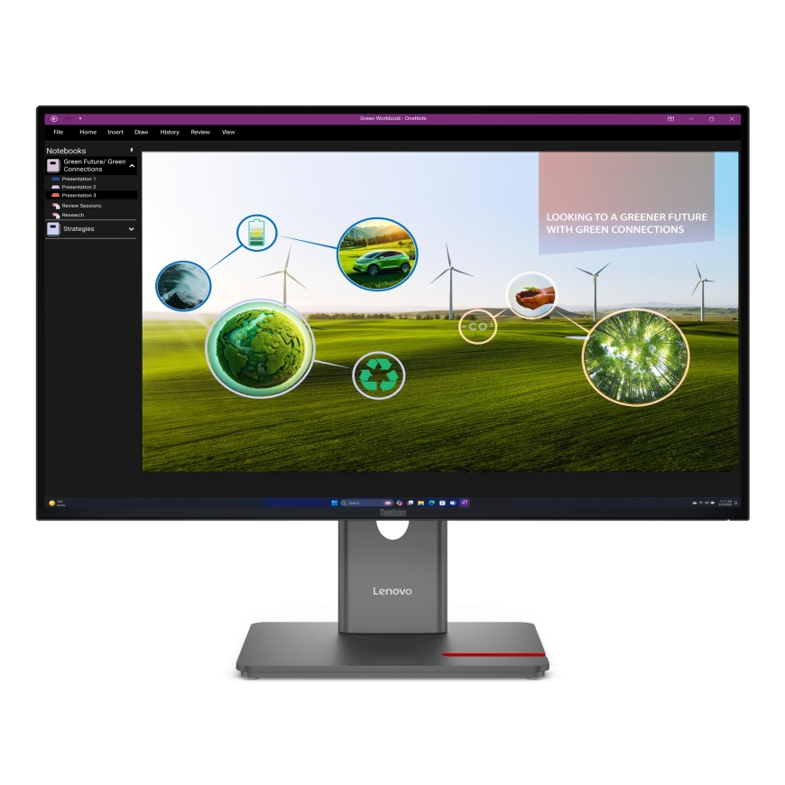Lenovo ThinkVision P27Q-40 PC lamekuvar 68,6 cm (27") 2560 x 1440 pikslit Quad HD LED Must