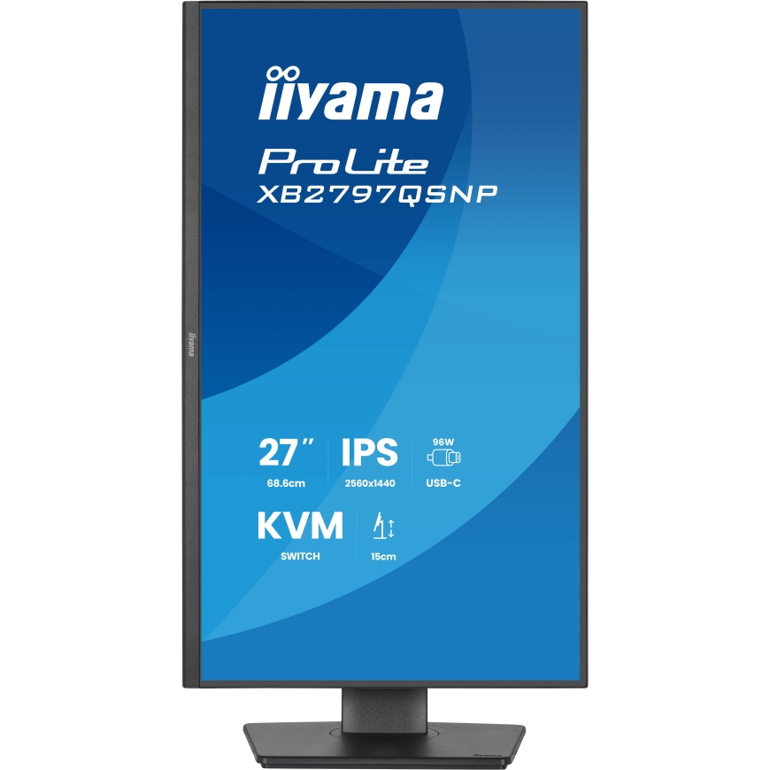 iiyama ProLite XB2797QSNP-B1 PC lamekuvar 68,6 cm (27") 2560 x 1440 pikslit Quad HD LED Must – 3
