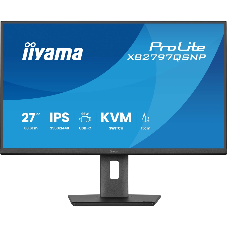 iiyama ProLite XB2797QSNP-B1 monitori 68,6 cm (27") 2560 x 1440 pikseļi Quad HD LED Melns – 4