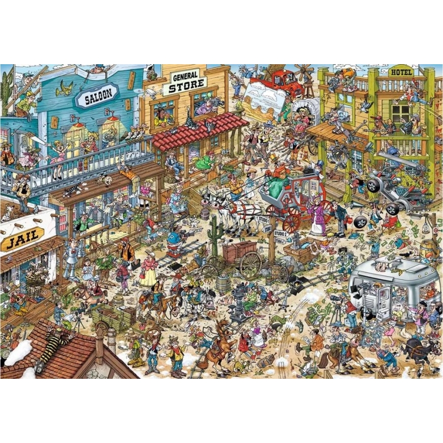Ravensburger Puzzle 1000 kpl - Lännen teema – 2