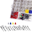 Eurokomp Cable Connection Kit, Electrical Connection Kit, Contact Extractor Caps Set, 660 pcs. E6354