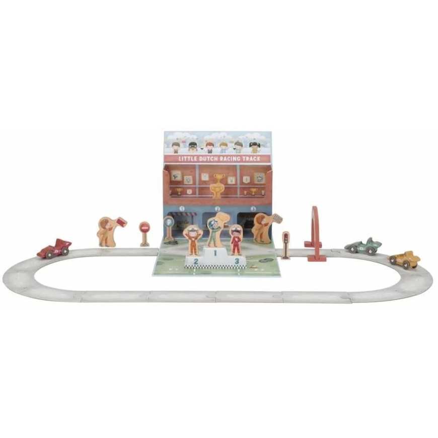 Little Dutch Racing Track with Game Case – 5