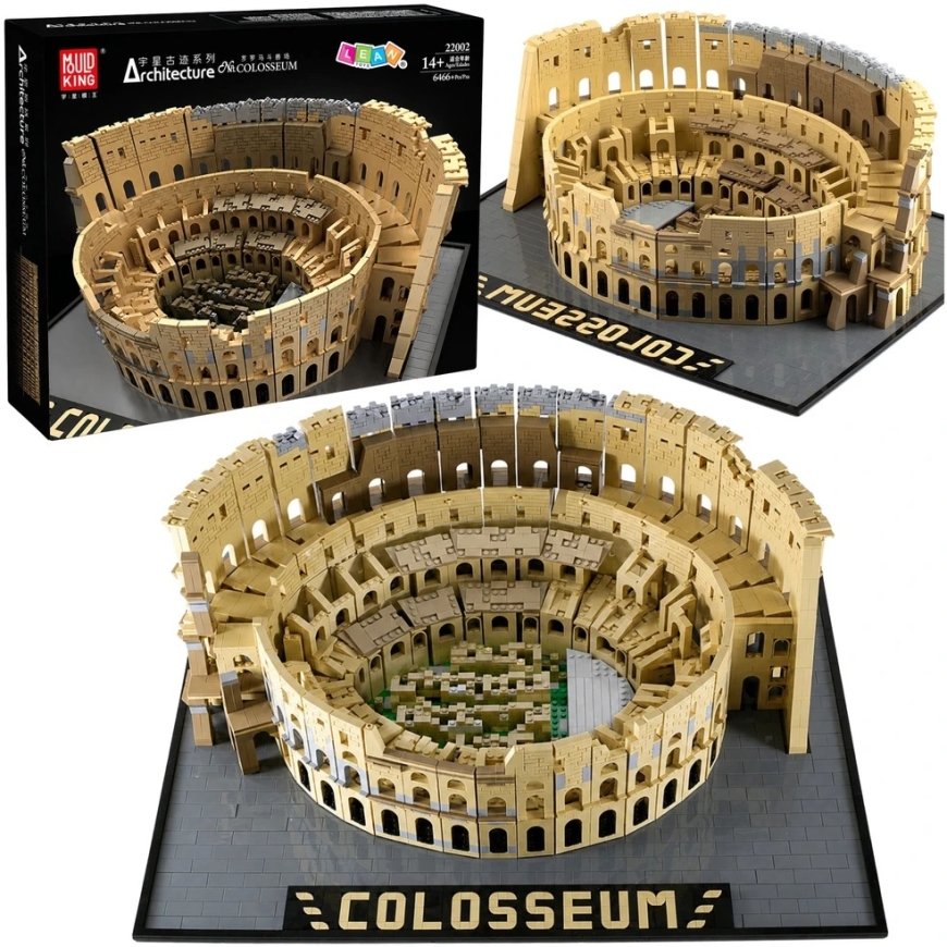 Lean Toys Architectural Building Blocks 6466 pcs.