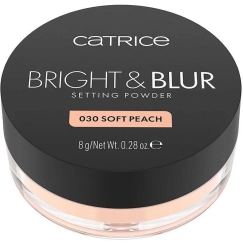 Catrice Bright and Blur mattifying powder, 030 – soft peach, 8 g