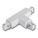 V-tac 4T Three-Phase Track Connector, White V-tac 4T Three-Phase Track Connector, White