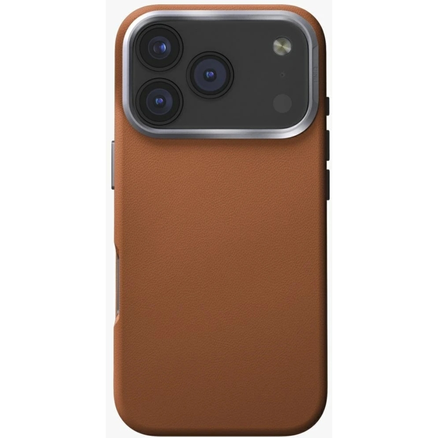 UNIQ Lyden Case for iPhone 17 Pro with Magclick Charging Function, Caramel Color – 3