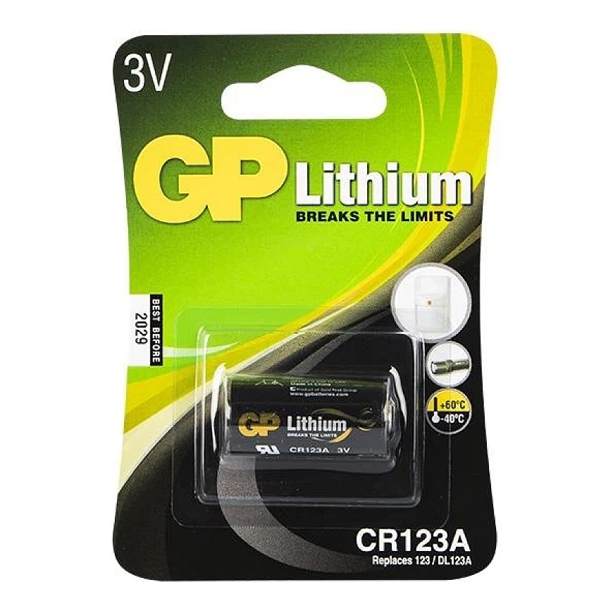 GP Batteries Baterija 3V CR123A GP