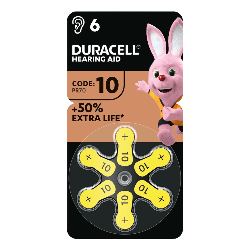 Duracell ZA10 Vienreizējas lietošanas baterija PR70
