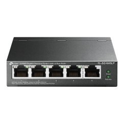 TP-Link TL-SG1005LP tīkla pārslēgs Nepārvaldīts Gigabit Ethernet (10/100/1000) Power over Ethernet (PoE) Melns